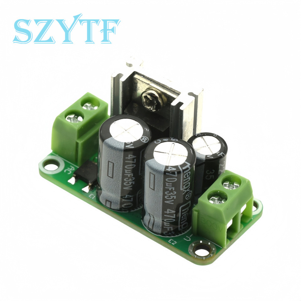 DC 5V 6V 9V 12V 15V 24V Rectifier Filter Board 1A Single Regulated Power Supply Module product image